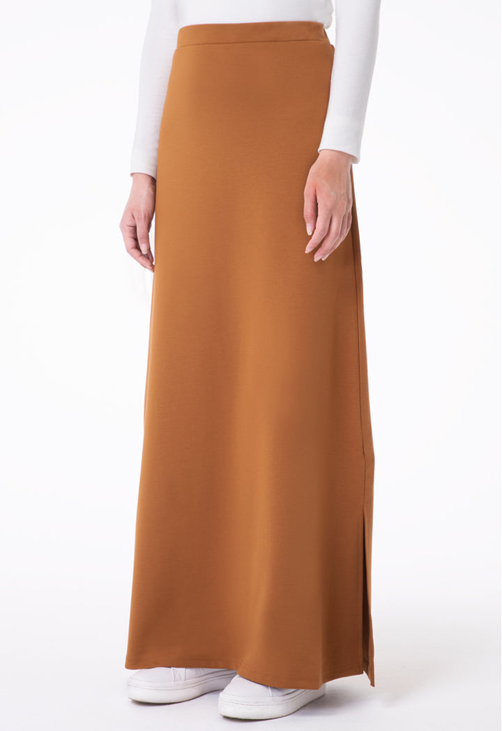 Basic Maxi A-Line Skirt