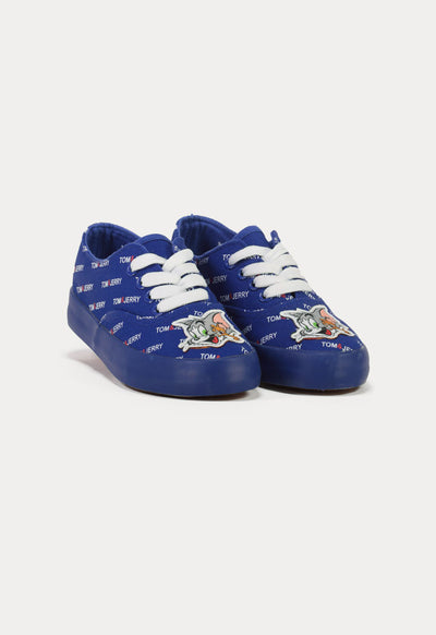 Lace Up Tom And Jerry Sneakers