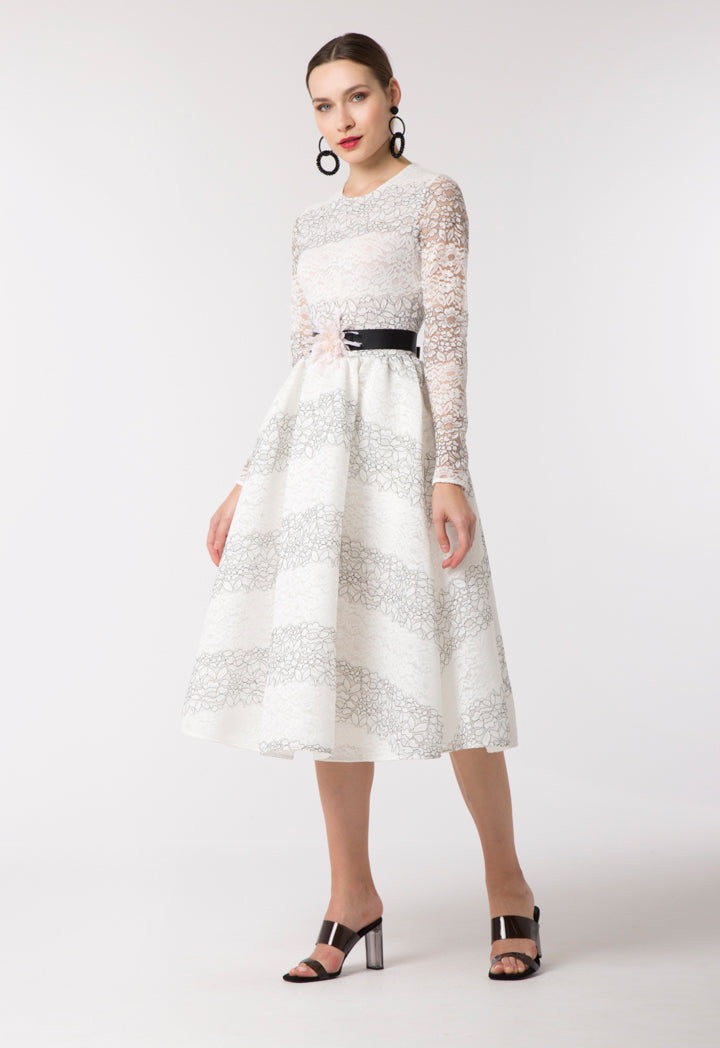 Lace Cocktail Dress - Fresqa