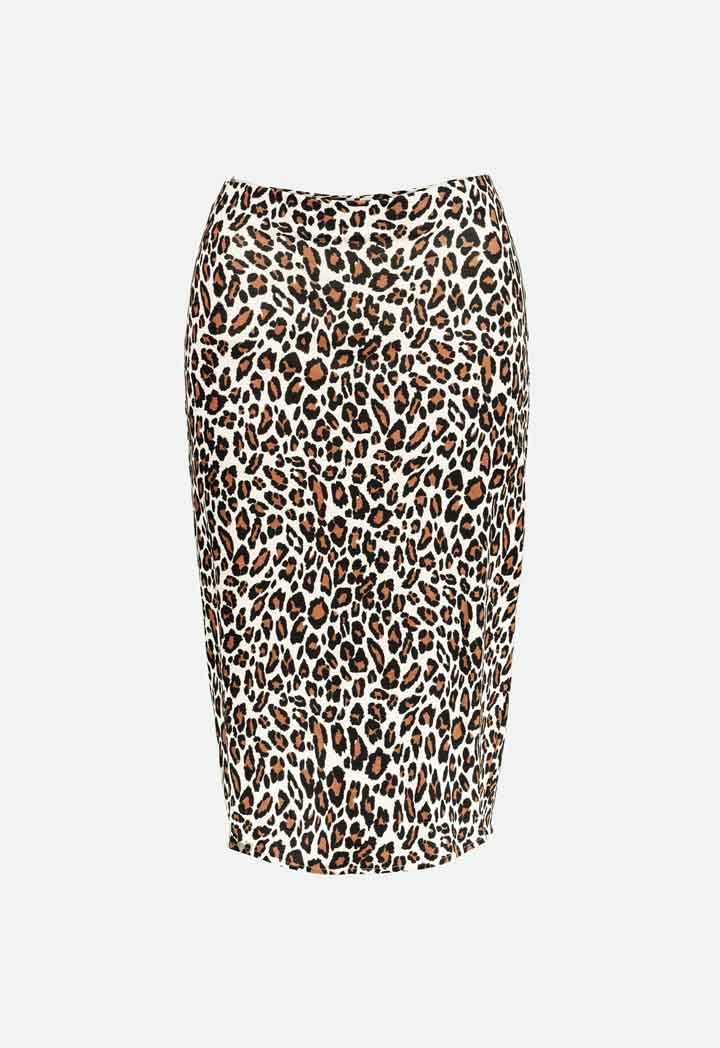 Animal Print Skirt - Fresqa