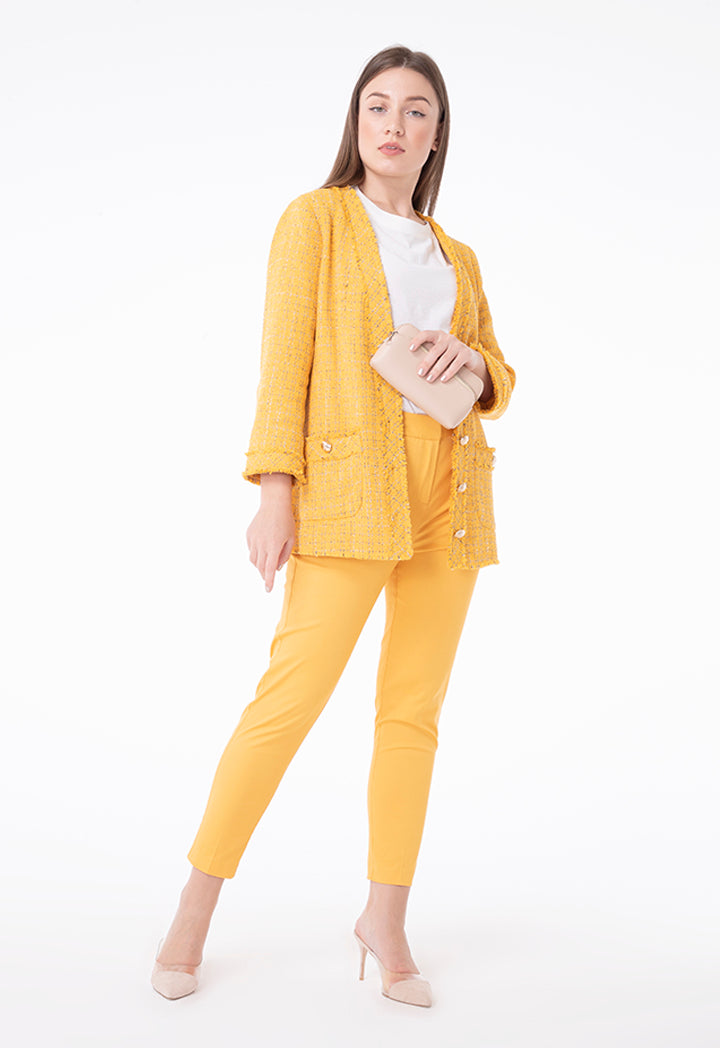 Simple Straight Fit Trouser