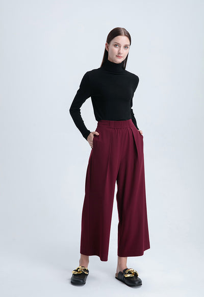 Gathered Basic Culottes