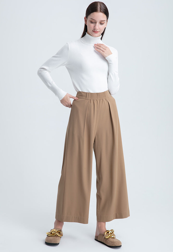 Gathered Basic Culottes