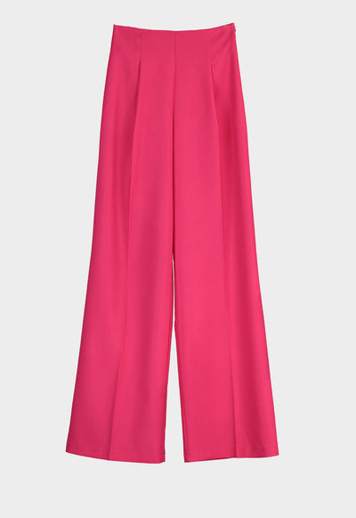 High Waist Wide Leg Trouser