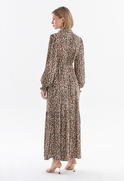 All Over Tiger Print Dress