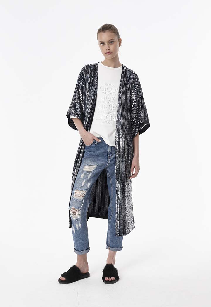 Sequins Outerwear - Fresqa