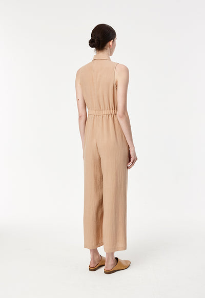 Gathered Jumpsuit