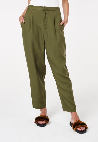 Olive Uniform Pants - Fresqa