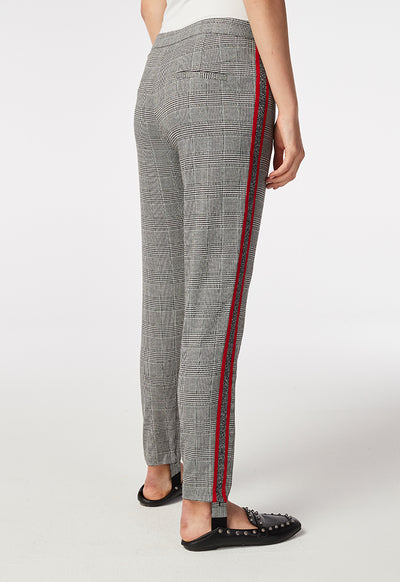 Checkered Stirrup Pant - Fresqa