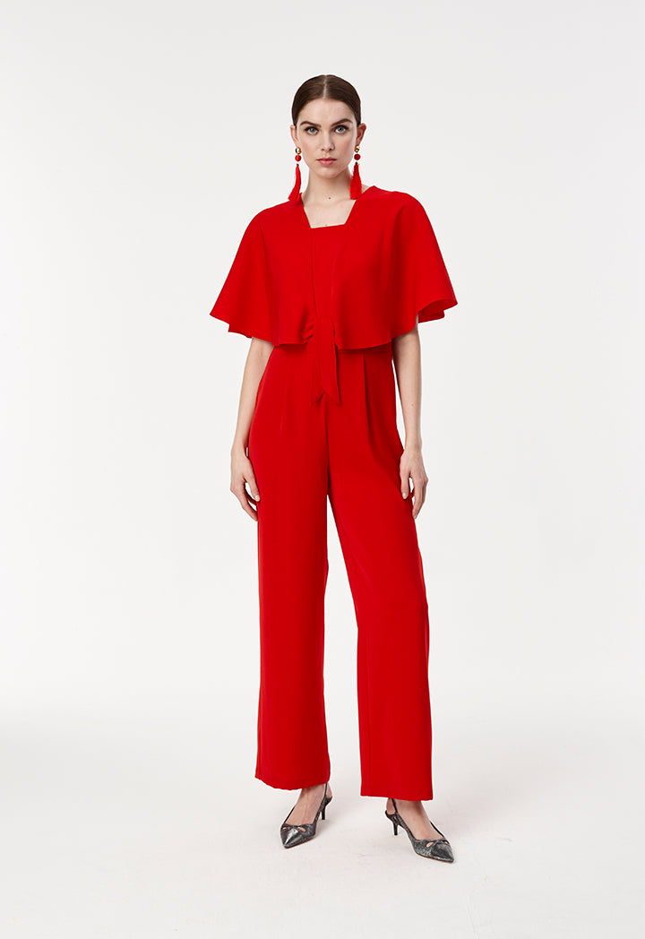 Batwing Sleeve Jumpsuit