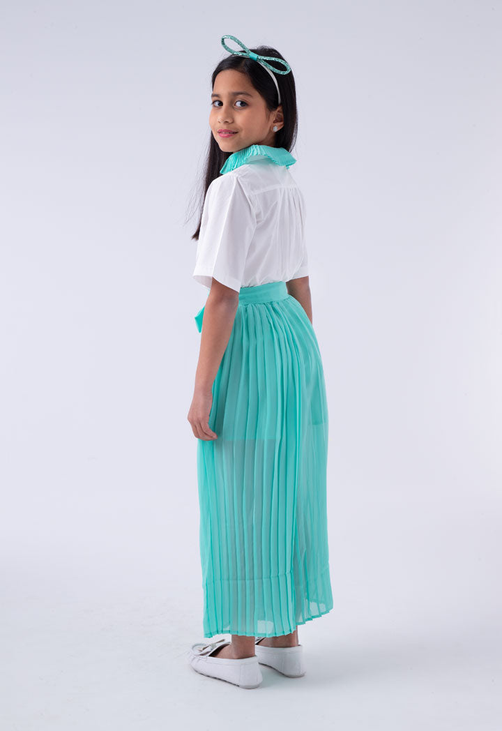 Shirt And Culottes Set