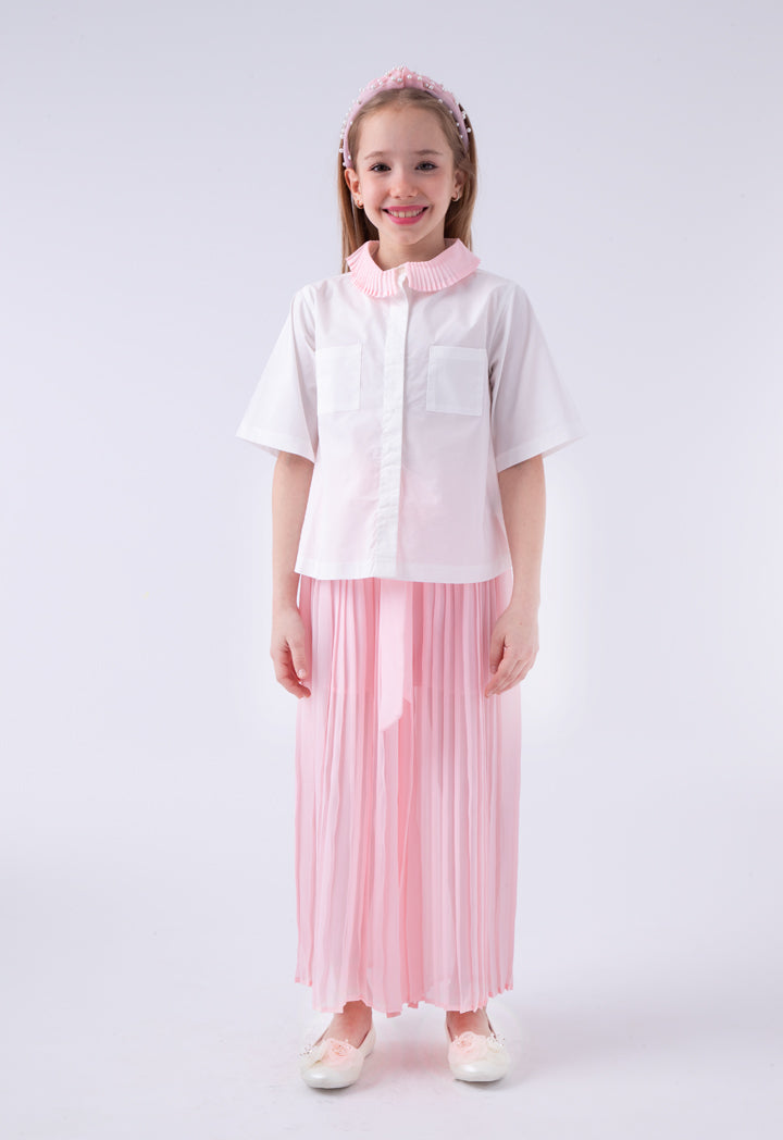 Shirt And Culottes Set