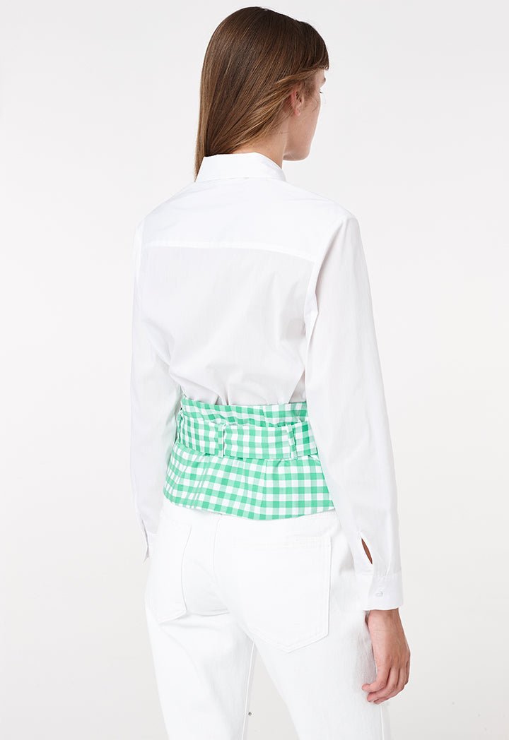 Checkered Waist Belt - Fresqa