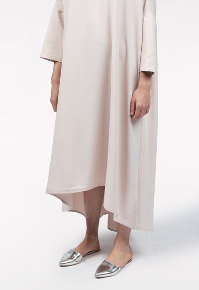 Wide Long Tail Dress - Fresqa