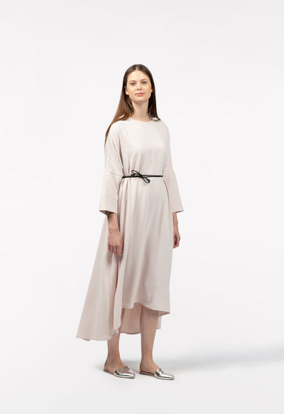 Wide Long Tail Dress - Fresqa