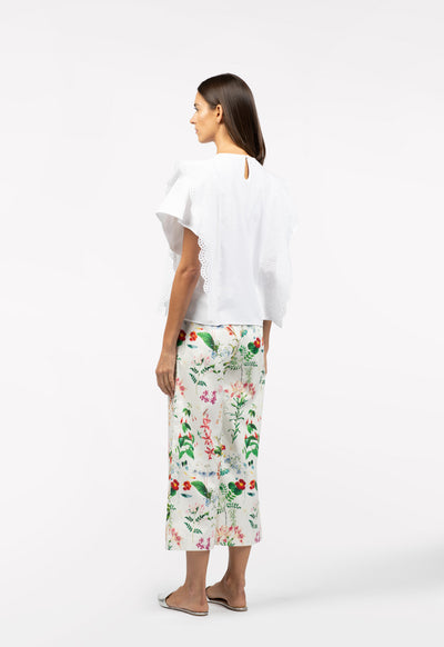 Flower Printed Trouser