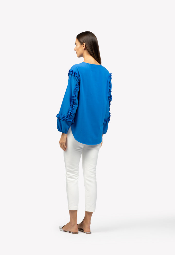 Frill Sleeved Shirt