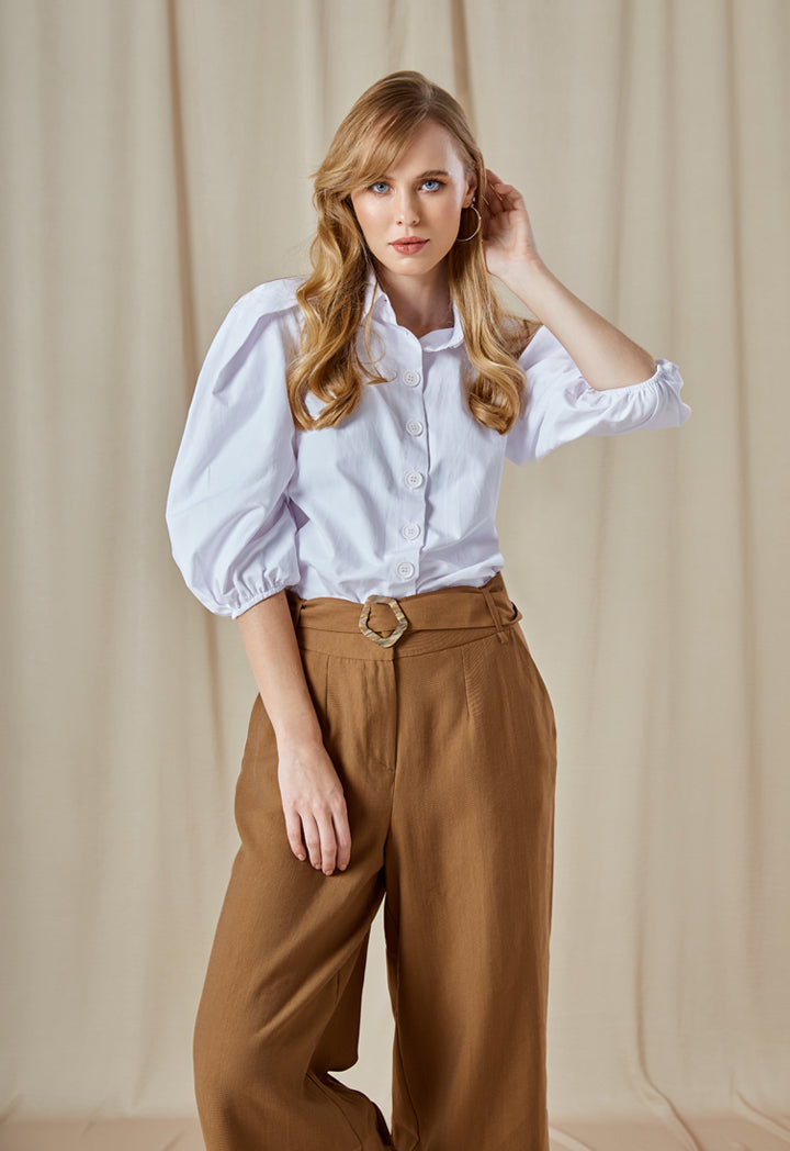 White Button Down Shirt