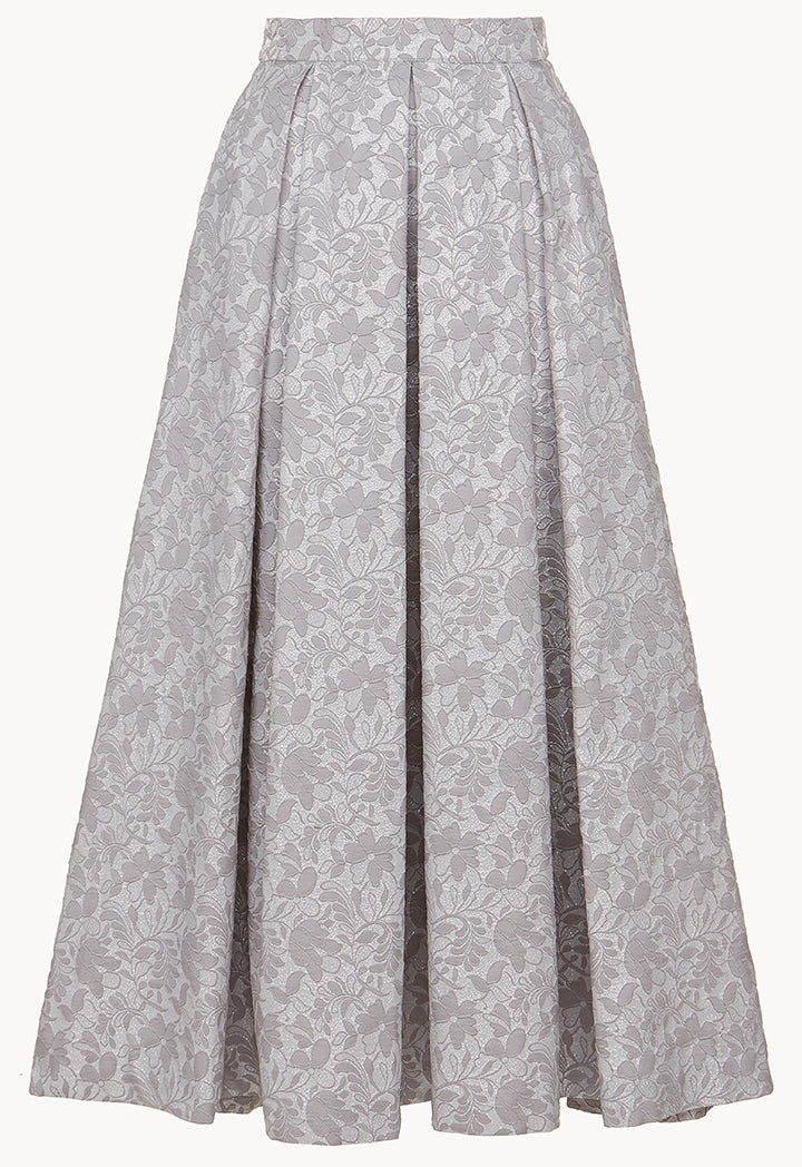 Long Jacquard Skirt