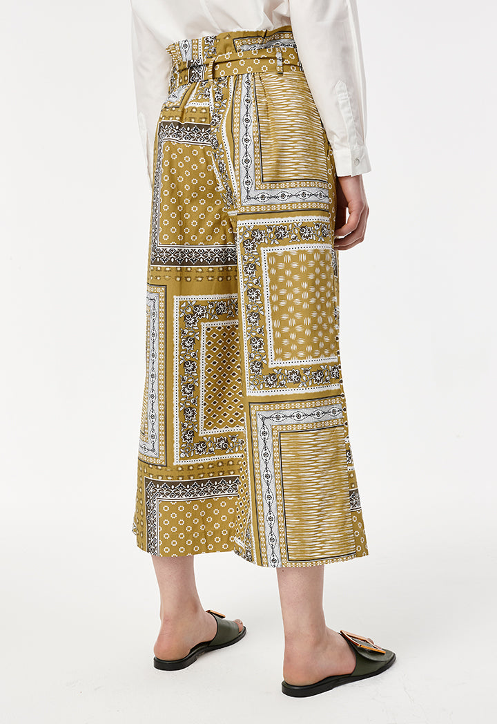 Gipsy Print Culottes